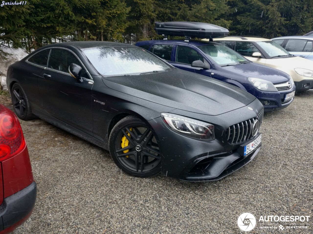 Mercedes-AMG S 63 Coupé C217 2018 Yellow Night Edition