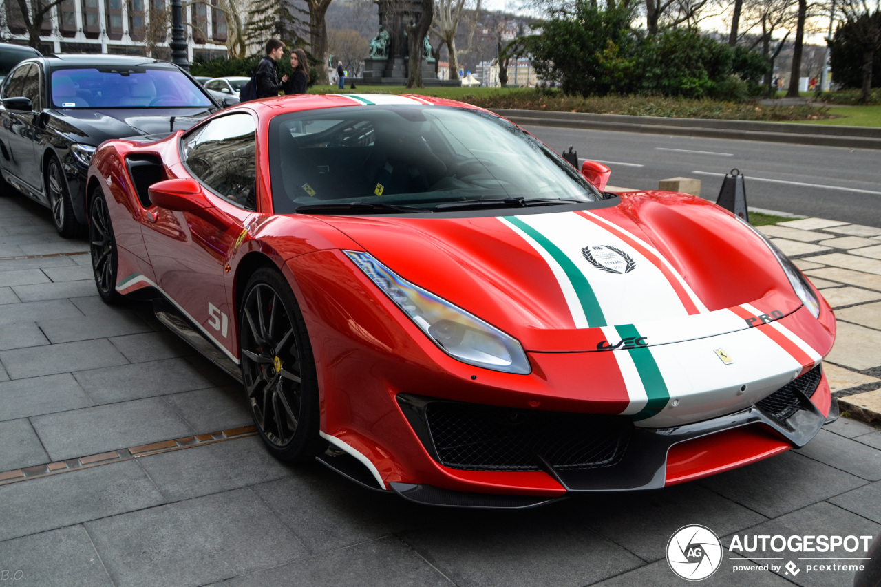 Ferrari 488 Pista Piloti