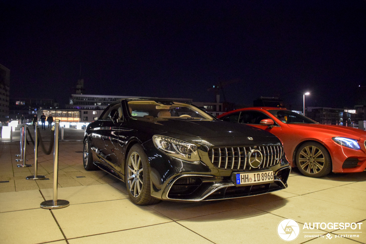 Mercedes-AMG S 63 Convertible A217 2018