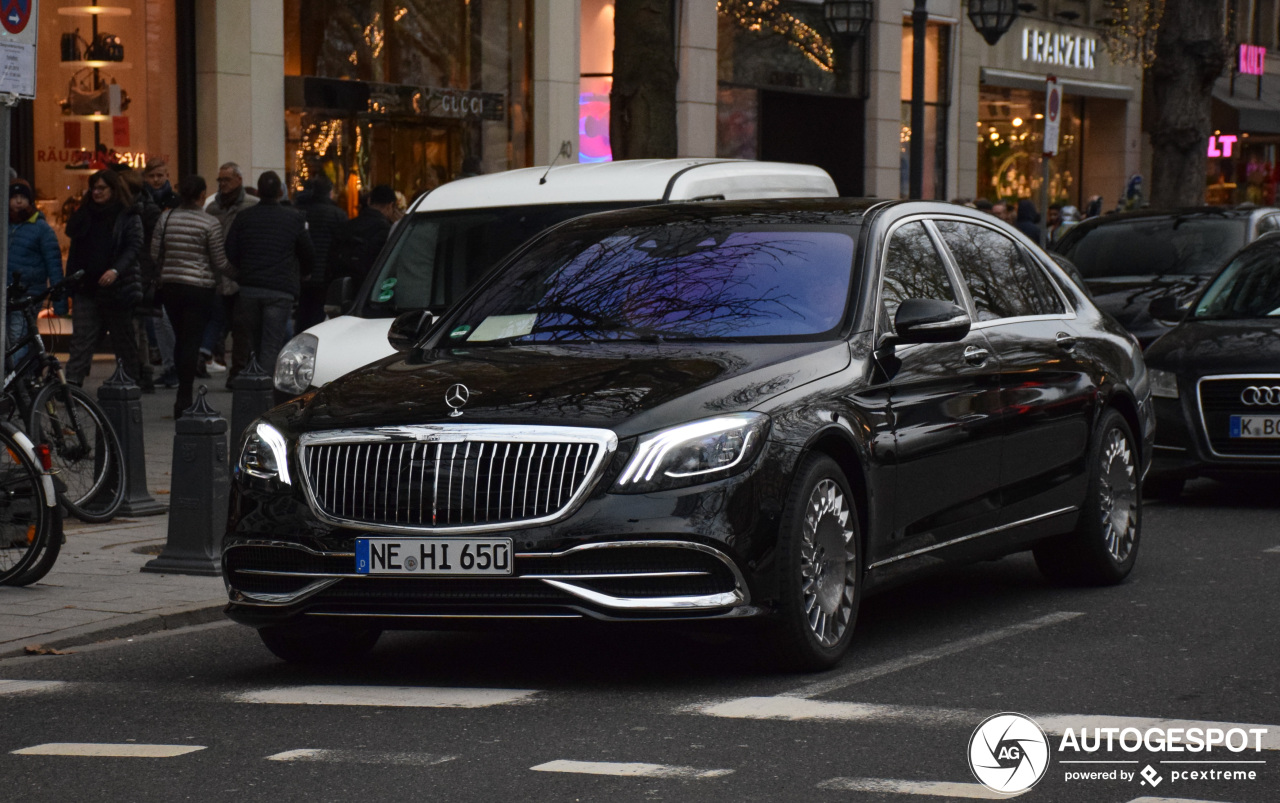 Mercedes-Maybach S 650 X222 2018