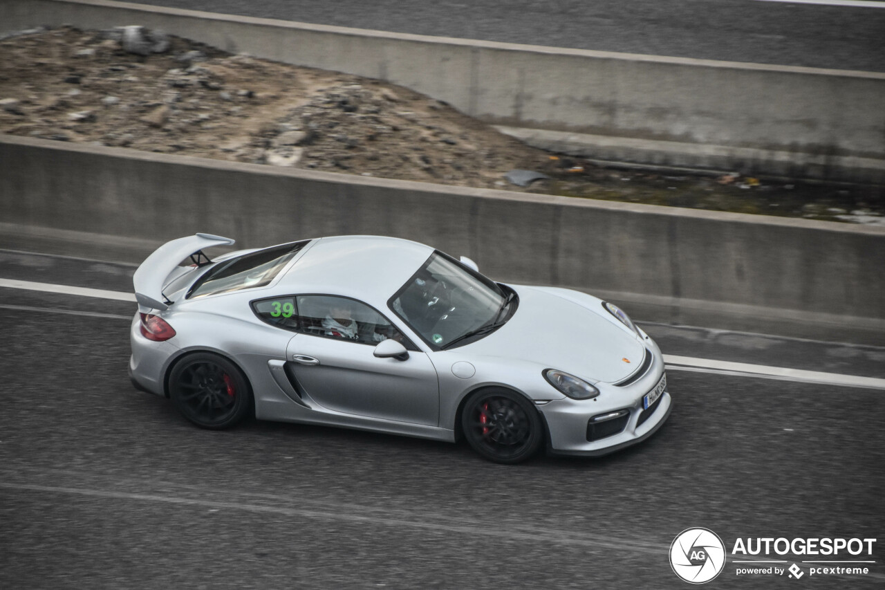 Porsche 981 Cayman GT4