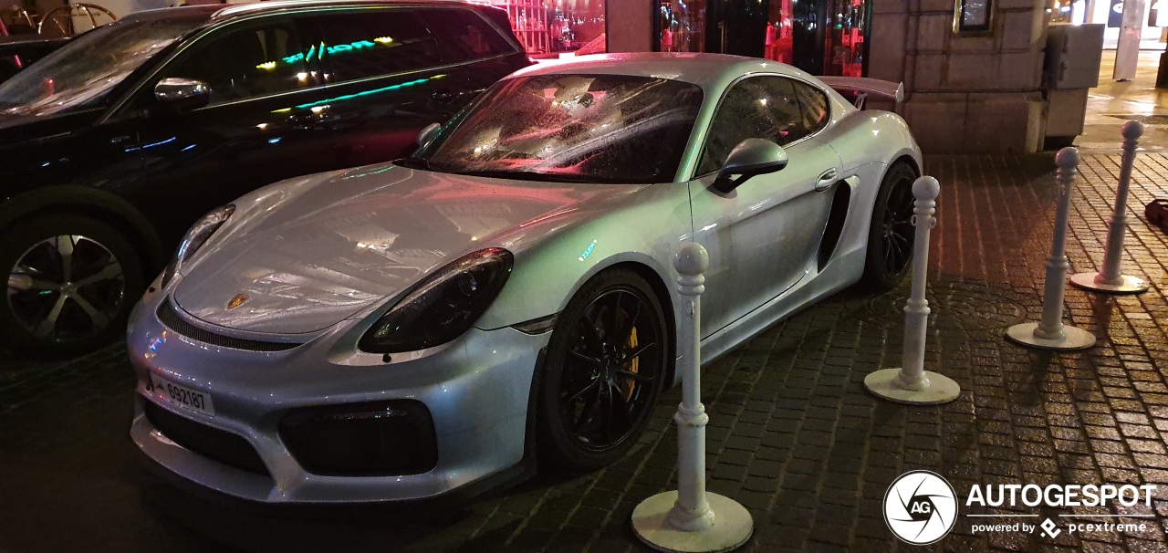 Porsche 981 Cayman GT4