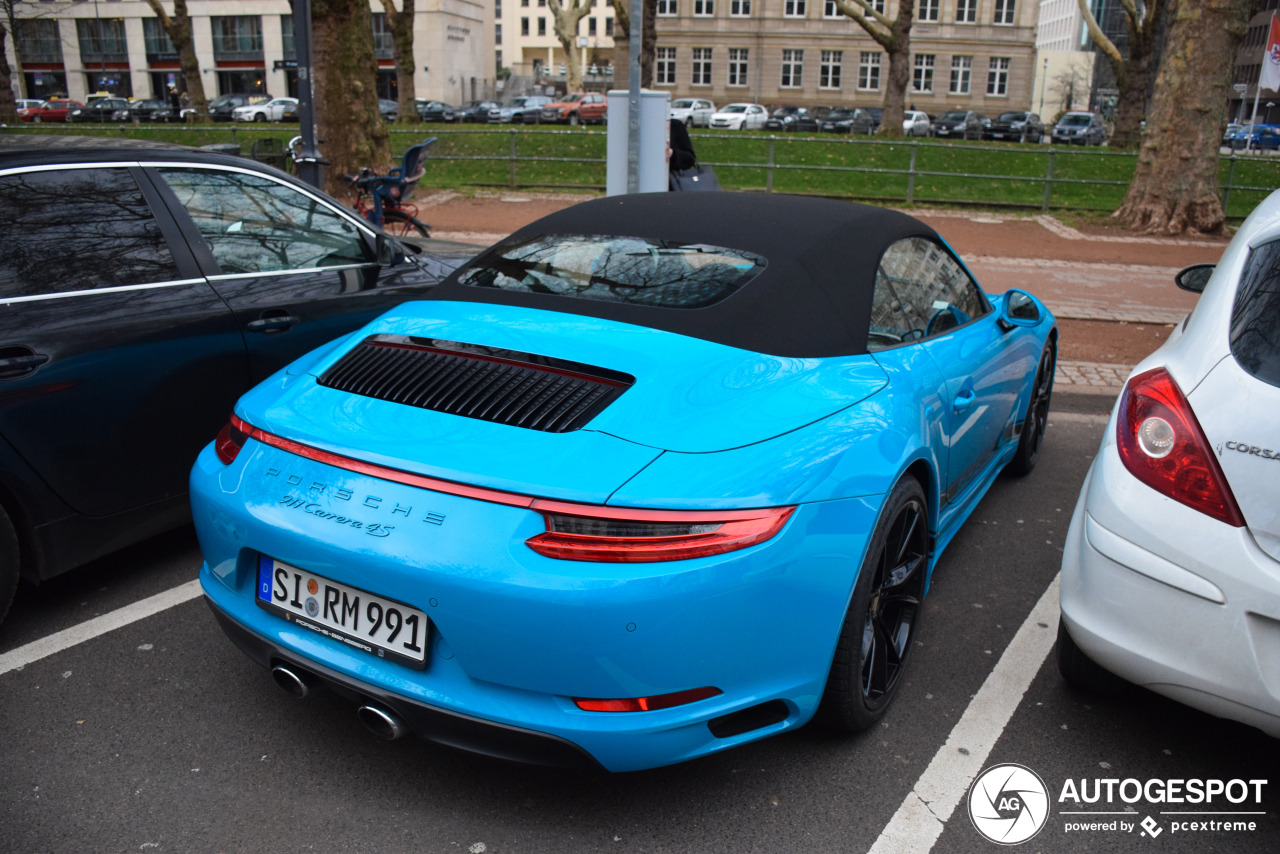 Porsche 991 Carrera 4S Cabriolet MkII