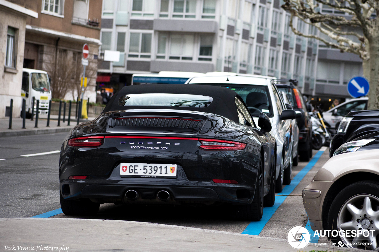 Porsche 991 Carrera 4S Cabriolet MkII