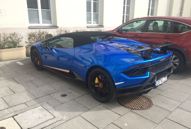 Lamborghini Huracán LP640-4 Performante Spyder