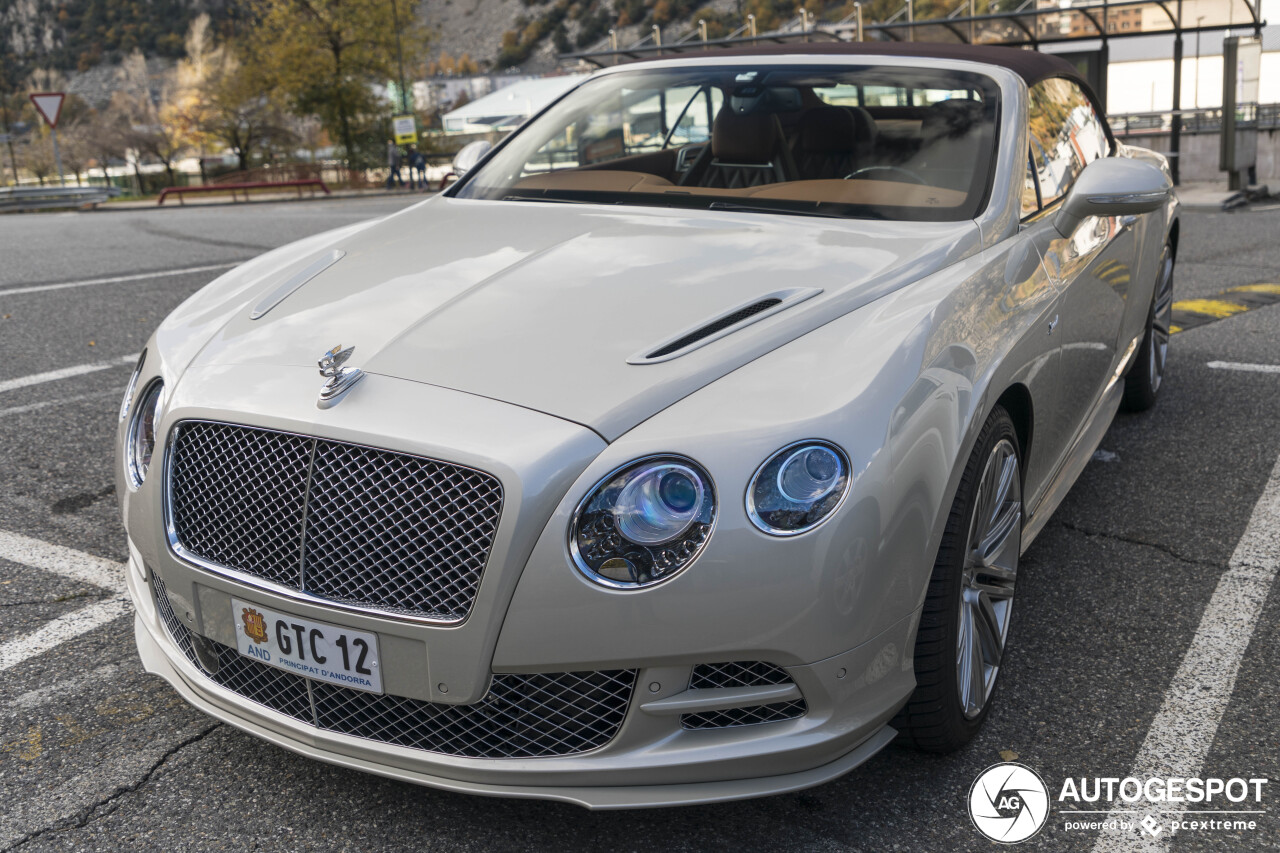 Bentley Continental GTC Speed 2015