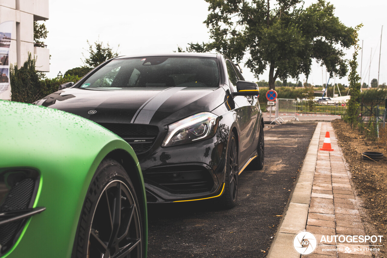 Mercedes-AMG A 45 W176 Yellow Night Edition