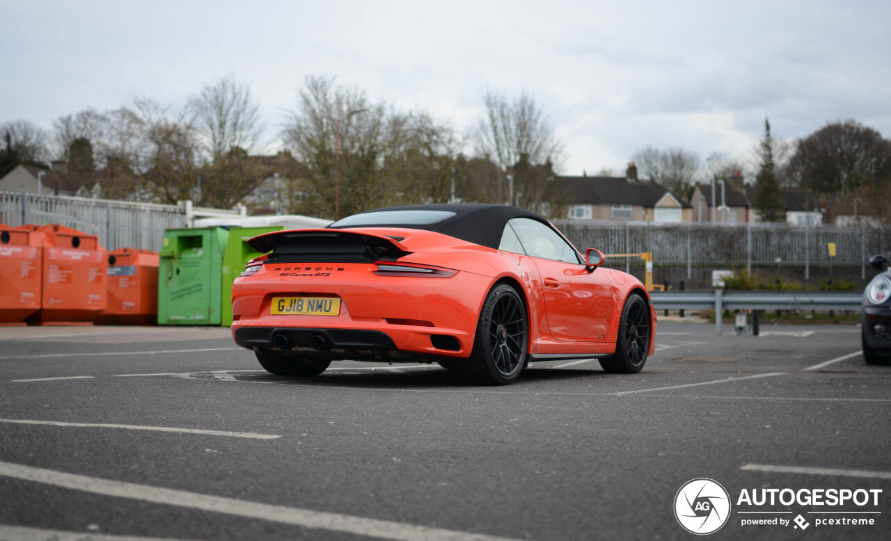 Porsche 991 Carrera GTS Cabriolet MkII