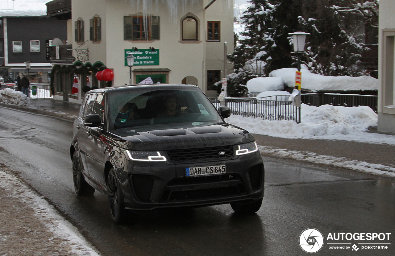 Land Rover Range Rover Sport SVR 2018