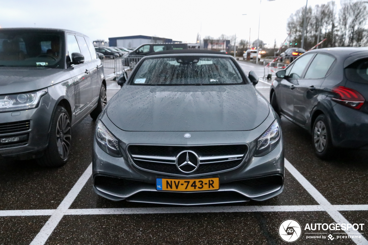 Mercedes-AMG S 63 Convertible A217