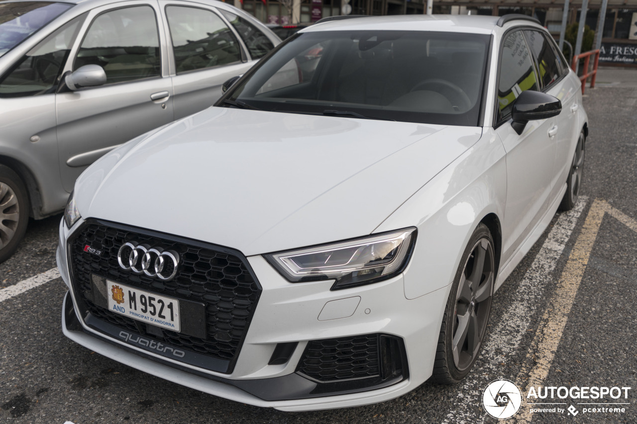 Audi RS3 Sportback 8V 2018