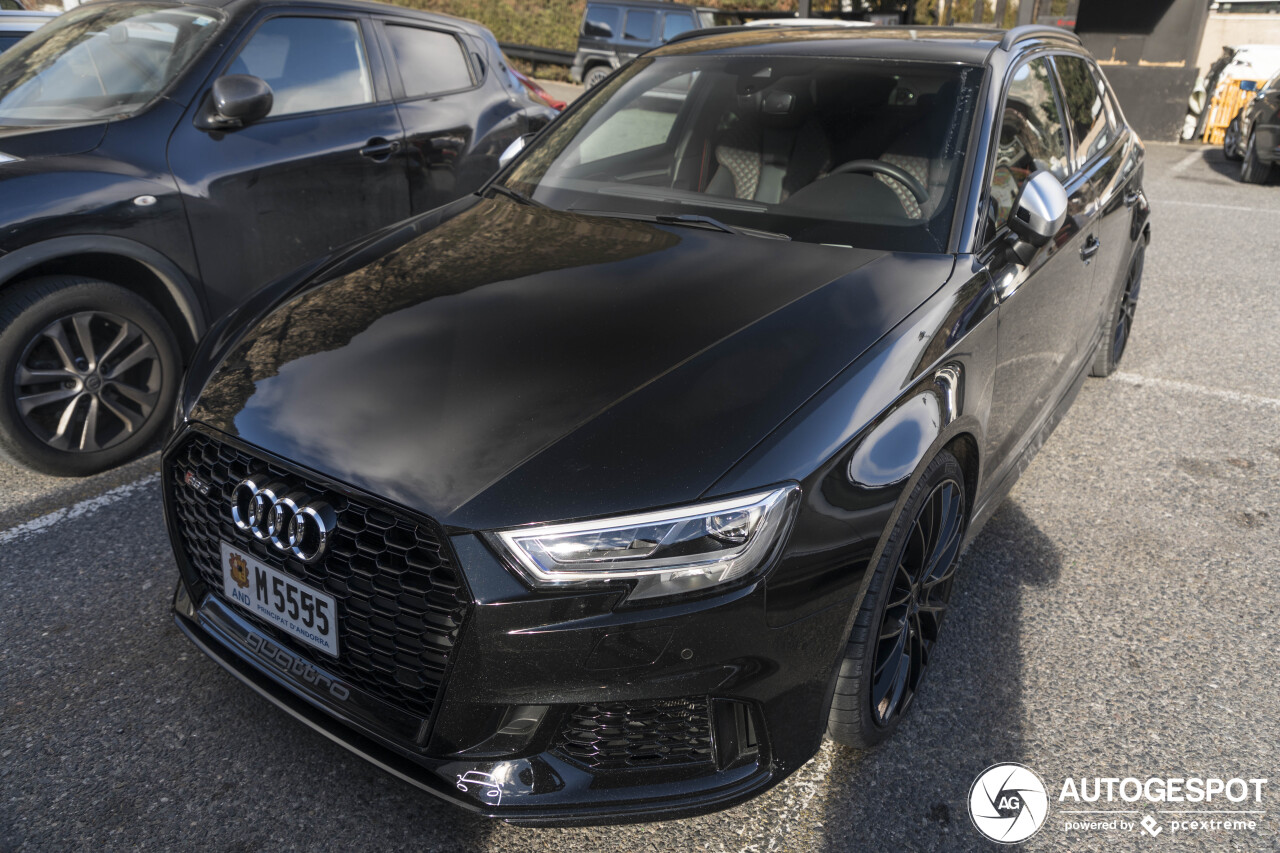 Audi RS3 Sportback 8V 2018