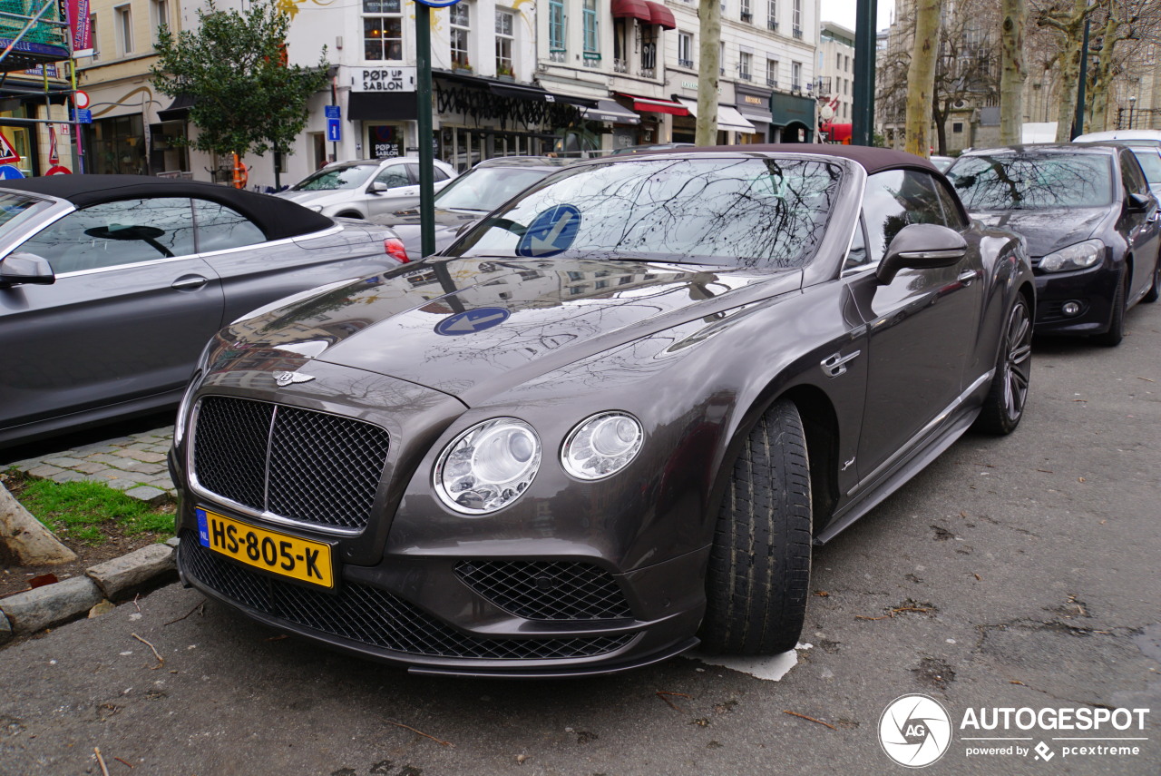 Bentley Continental GTC Speed 2016