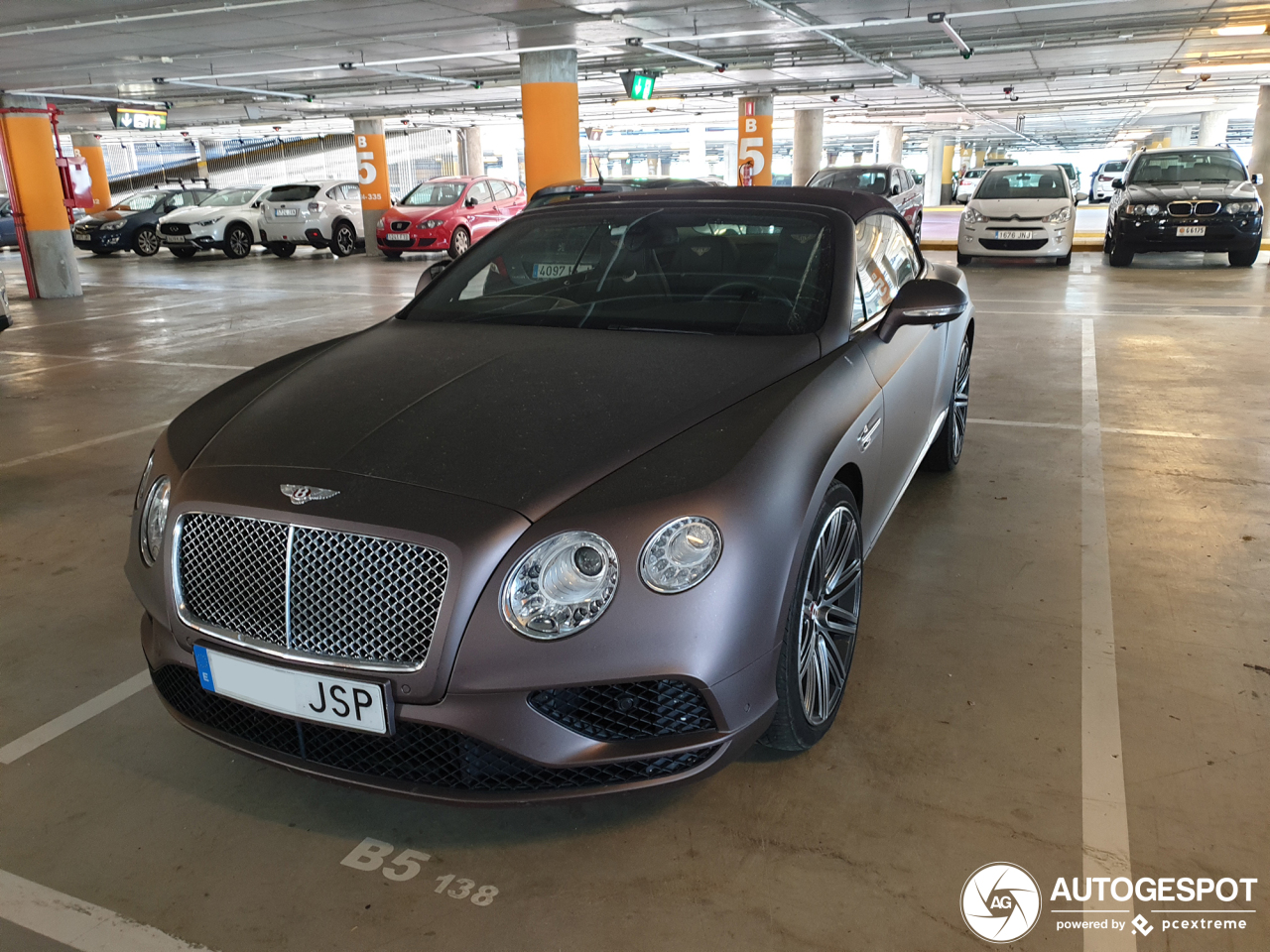 Bentley Continental GTC V8 2016