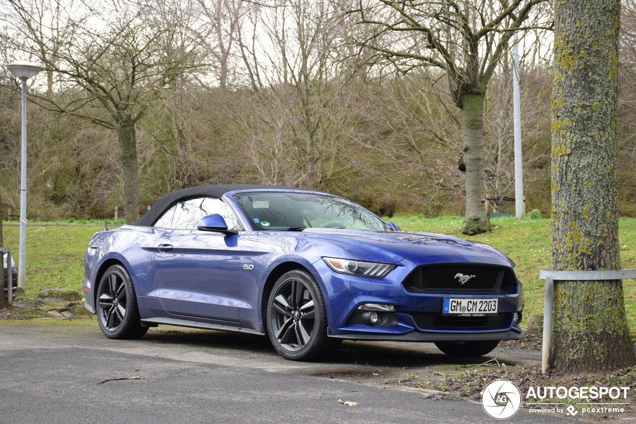 Ford Mustang GT Convertible 2015