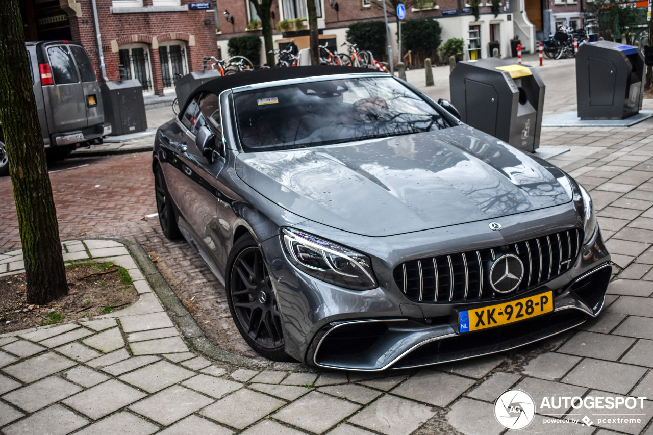 Mercedes-AMG S 63 Convertible A217 2018