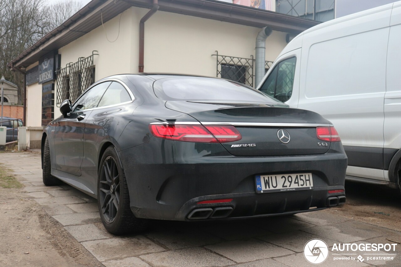 Mercedes-AMG S 63 Coupé C217 2018