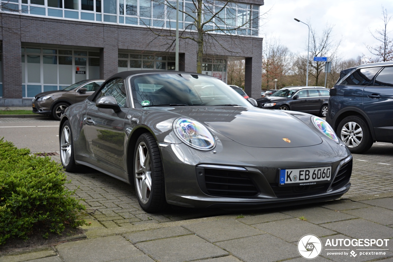 Porsche 991 Carrera 4S Cabriolet MkII