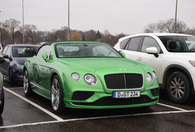 Bentley Continental GTC Speed 2016