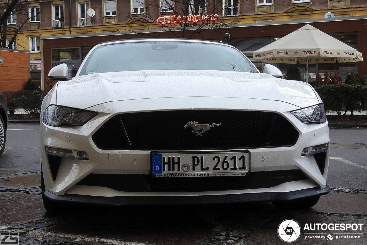 Ford Mustang GT Convertible 2018