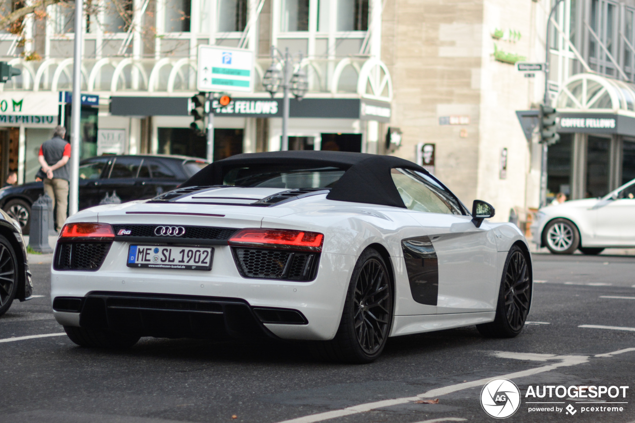 Audi R8 V10 Spyder 2016