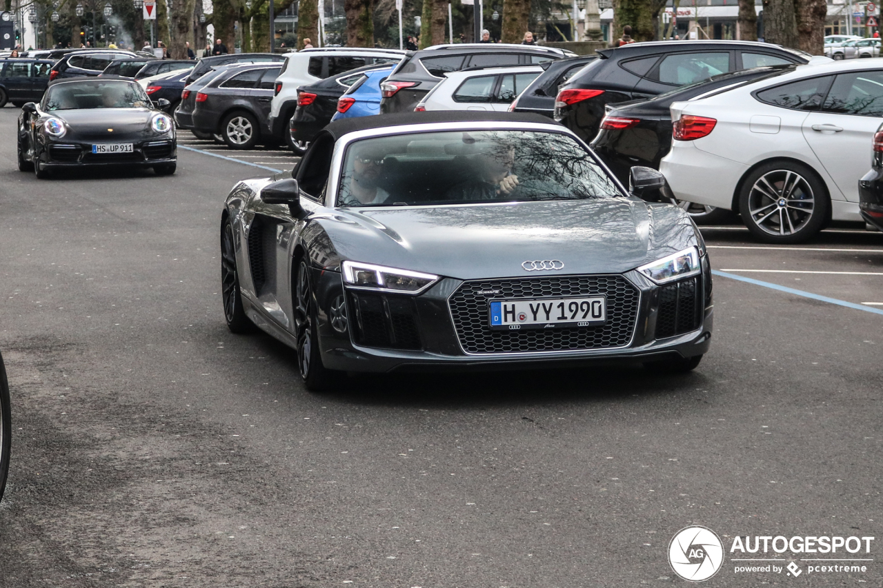 Audi R8 V10 Spyder 2016