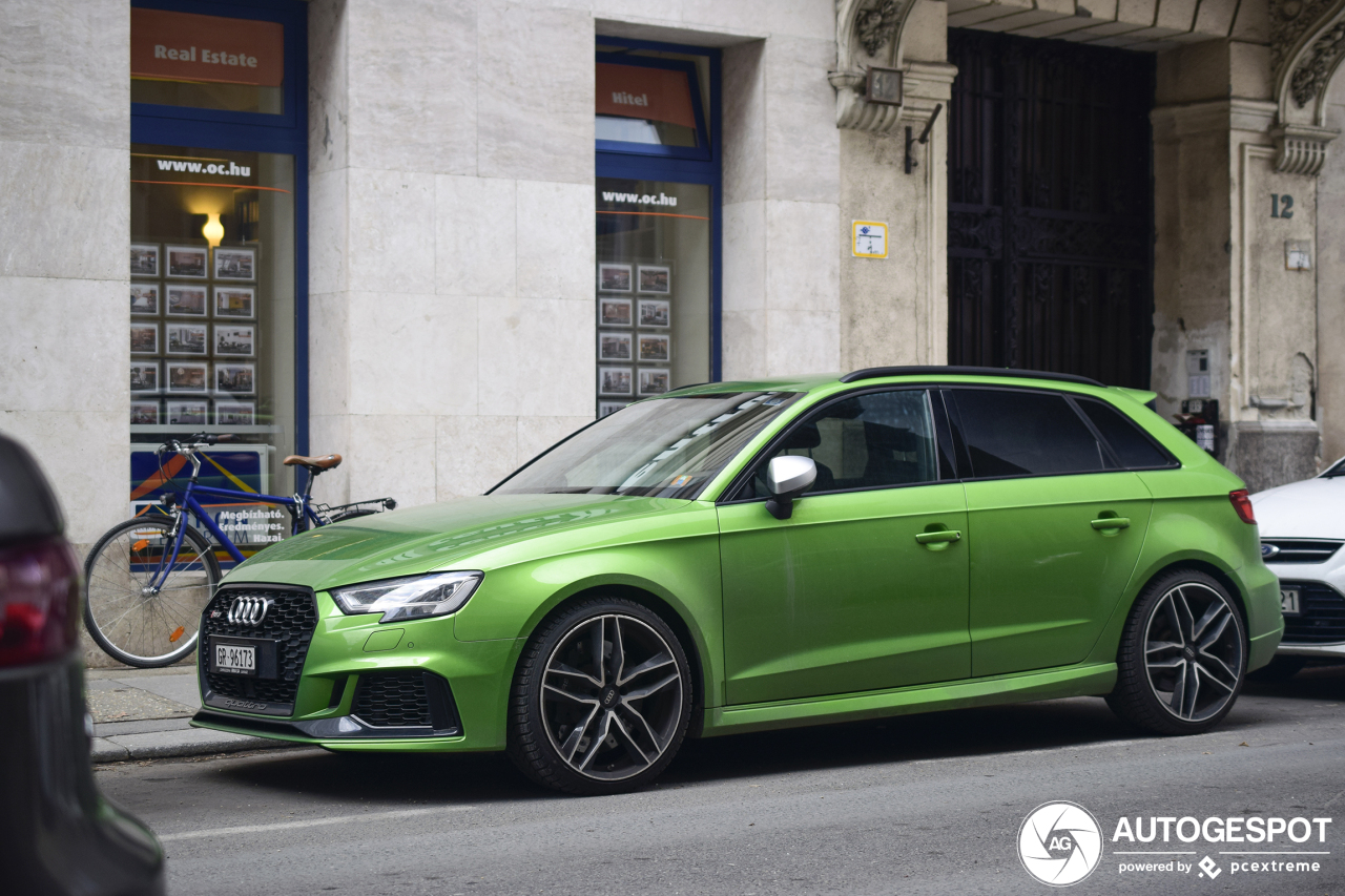 Audi RS3 Sportback 8V 2018