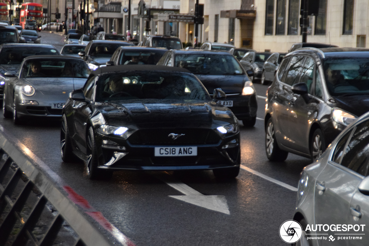 Ford Mustang GT Convertible 2018