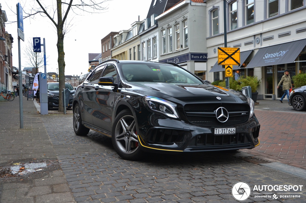 Mercedes-AMG GLA 45 X156 Yellow Night Edition