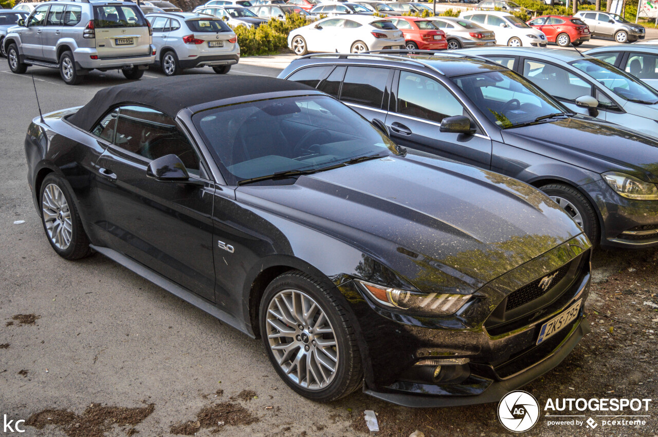 Ford Mustang GT Convertible 2015