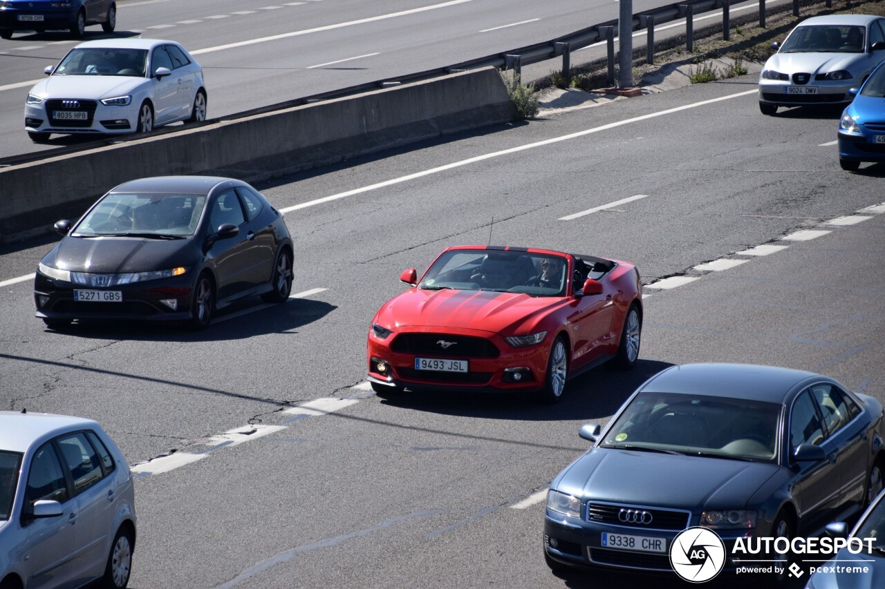 Ford Mustang GT Convertible 2015