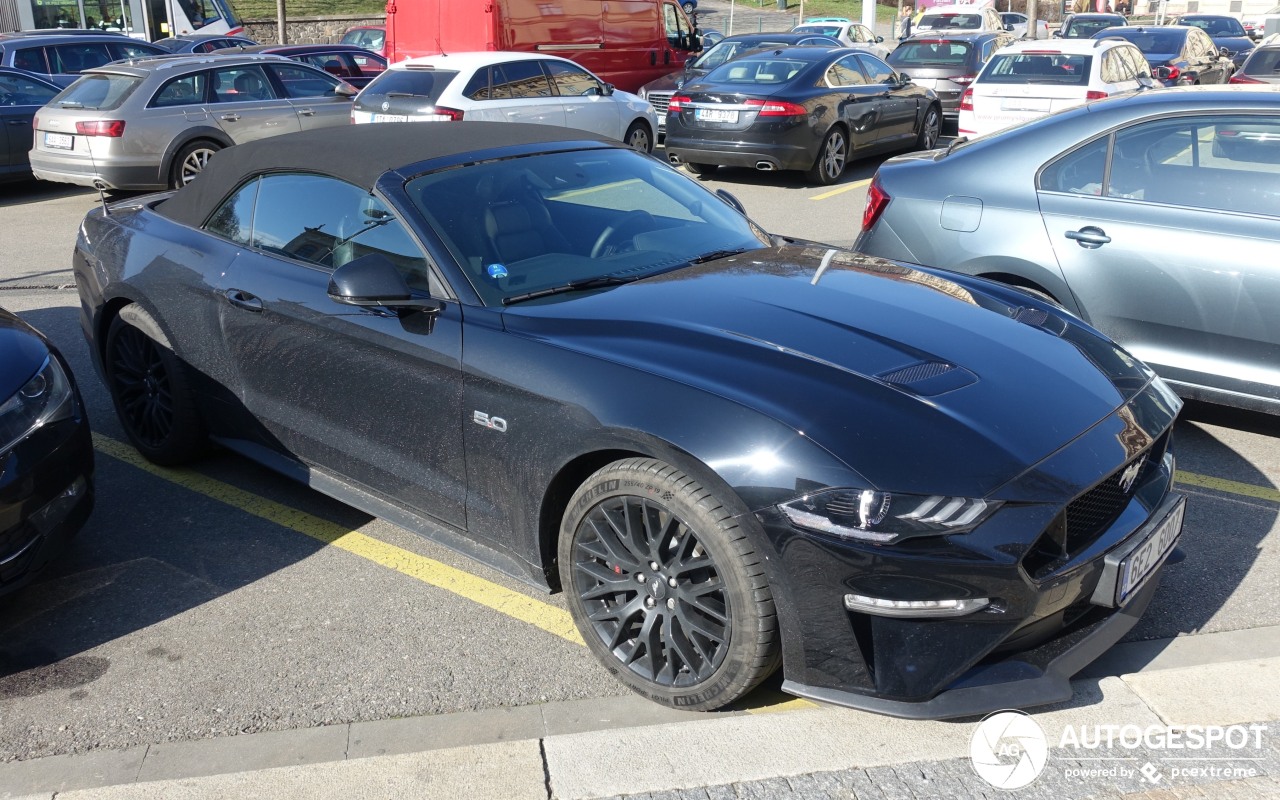 Ford Mustang GT Convertible 2018