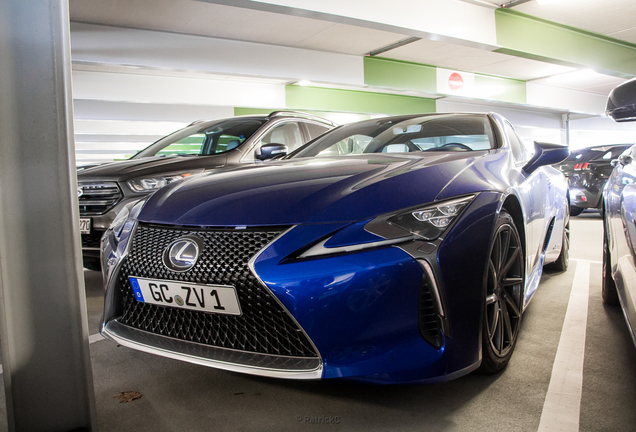 Lexus LC 500h Structural Blue Edition