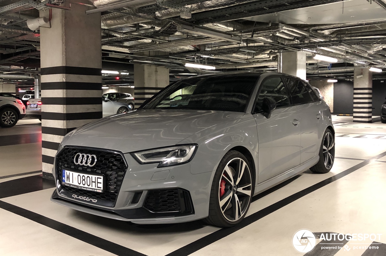 Audi RS3 Sportback 8V 2018