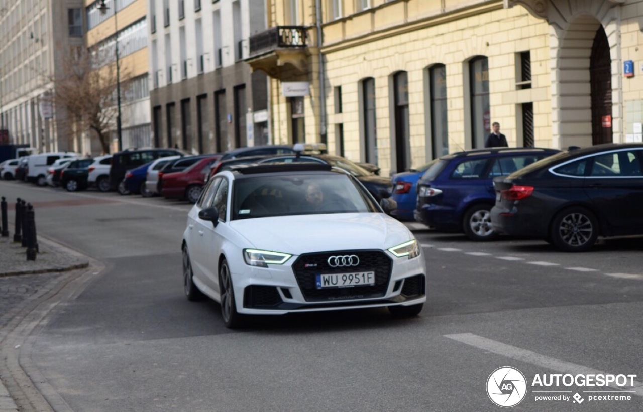 Audi RS3 Sportback 8V 2018