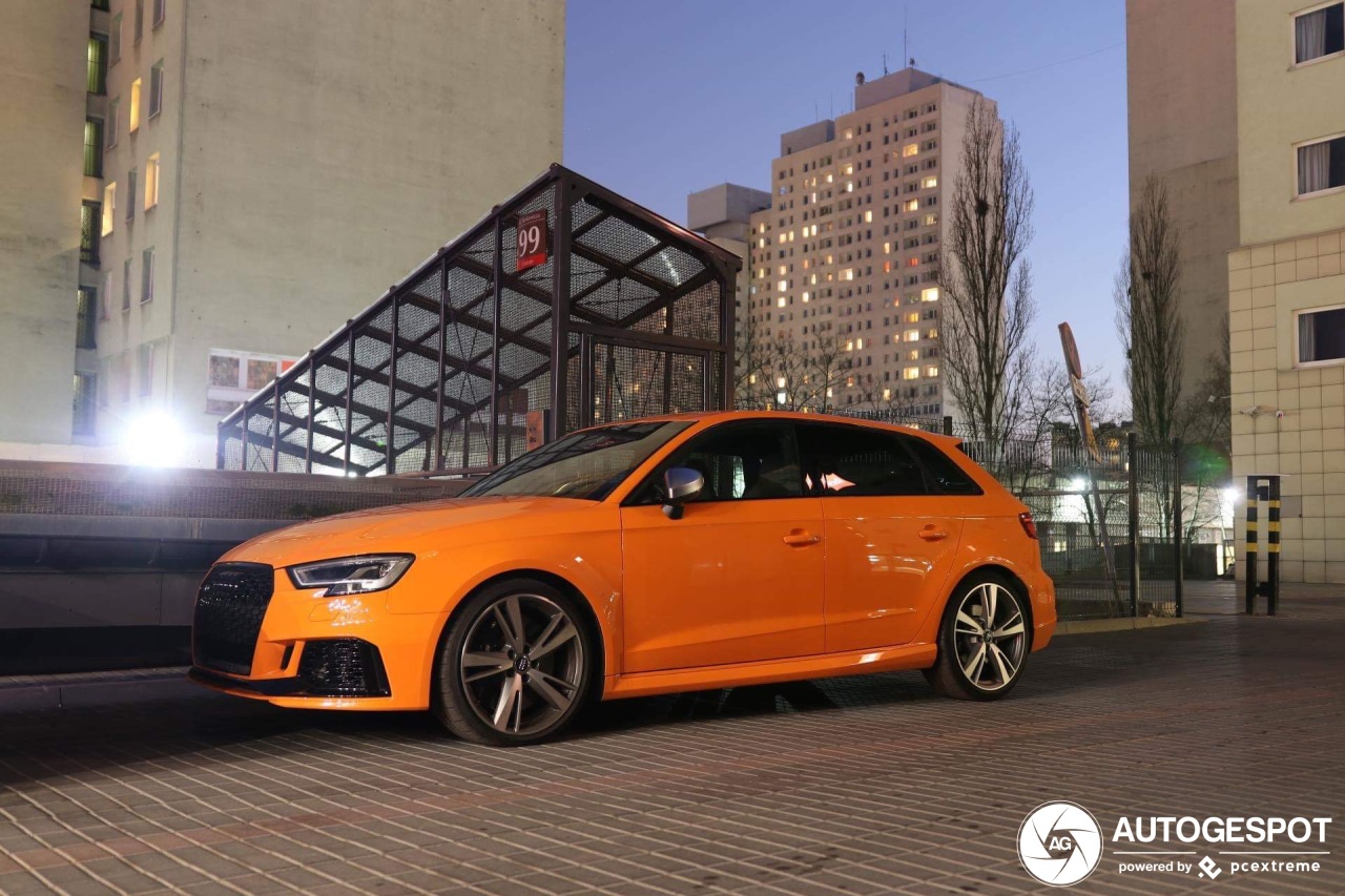 Audi RS3 Sportback 8V 2018