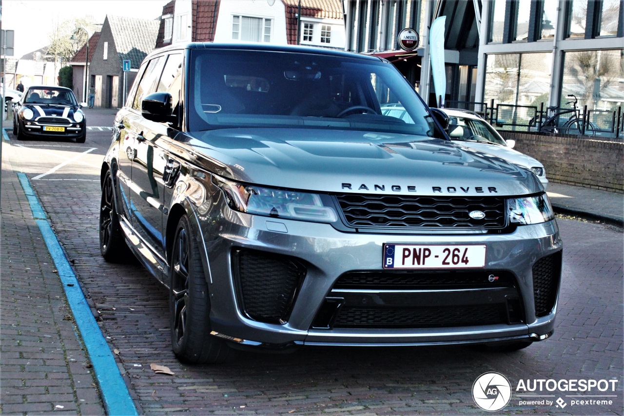 Land Rover Range Rover Sport SVR 2018