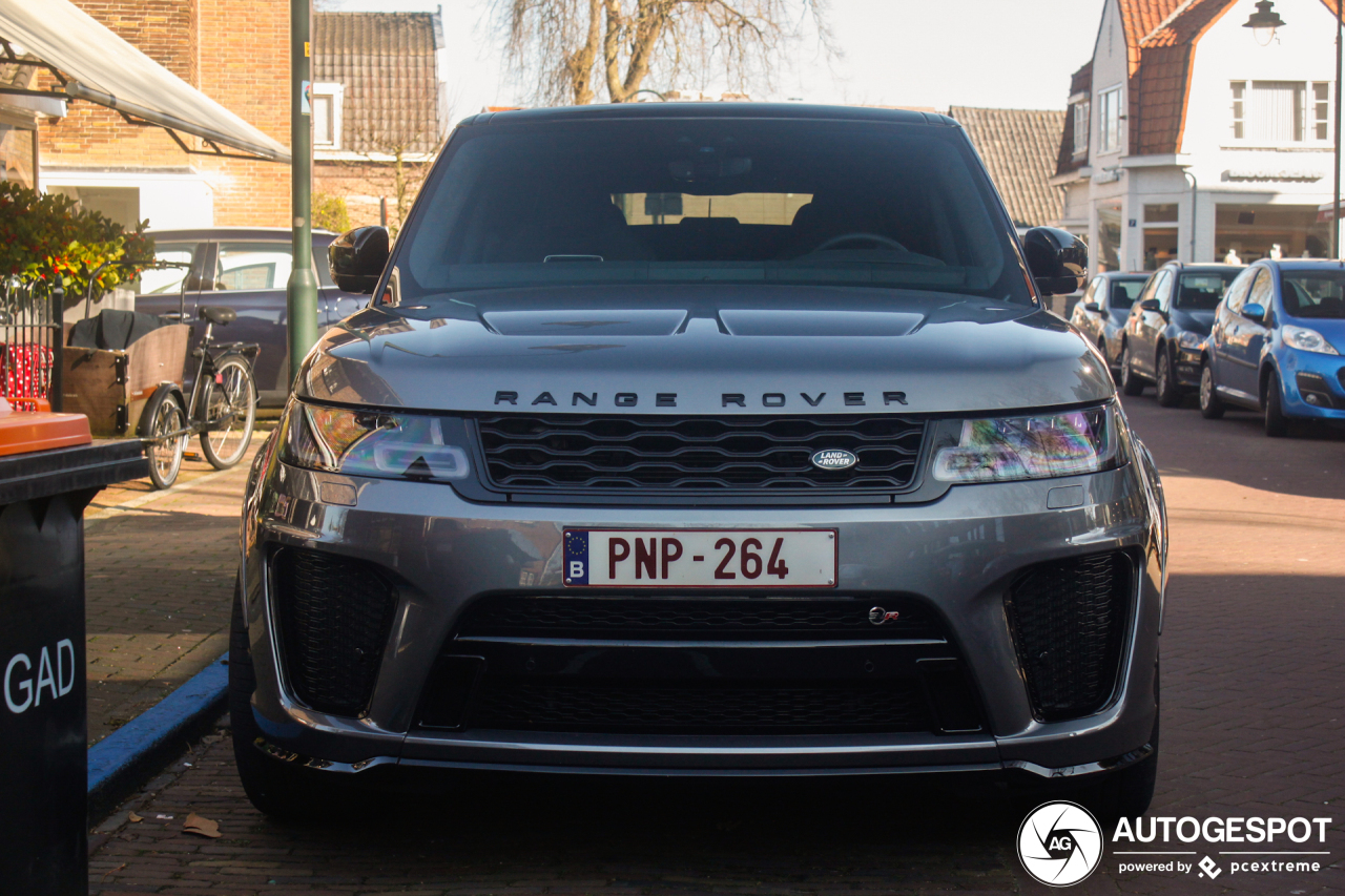 Land Rover Range Rover Sport SVR 2018