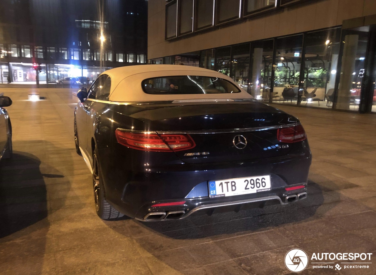 Mercedes-AMG S 63 Convertible A217