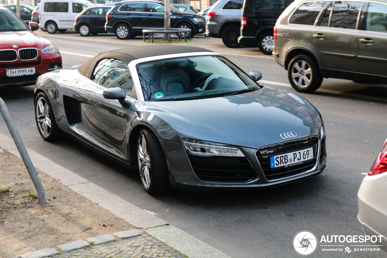 Audi R8 V8 Spyder 2013