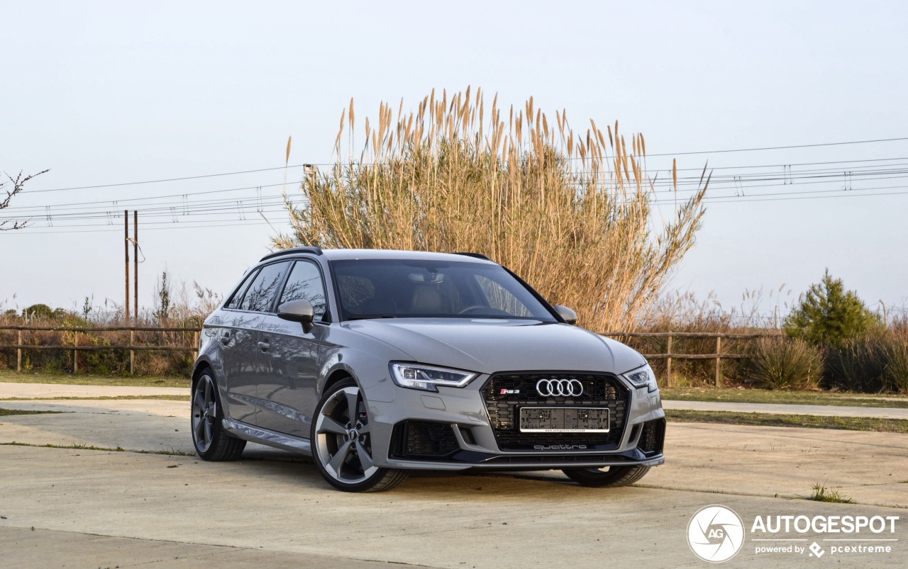 Audi RS3 Sportback 8V 2018