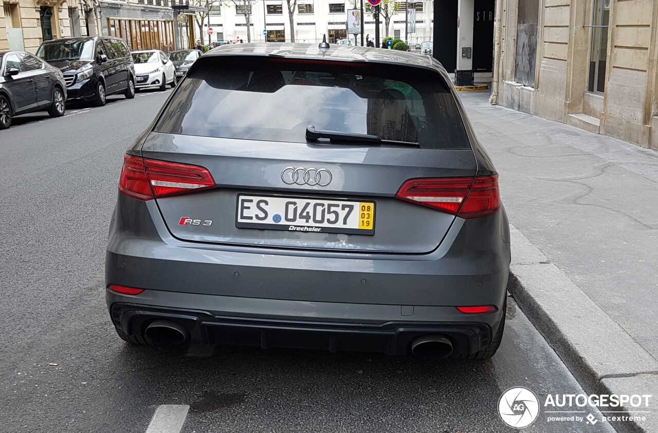 Audi RS3 Sportback 8V 2018