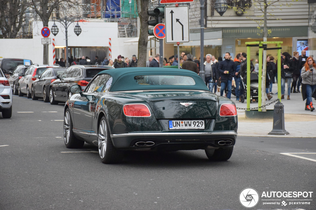 Bentley Continental GTC V8 2016