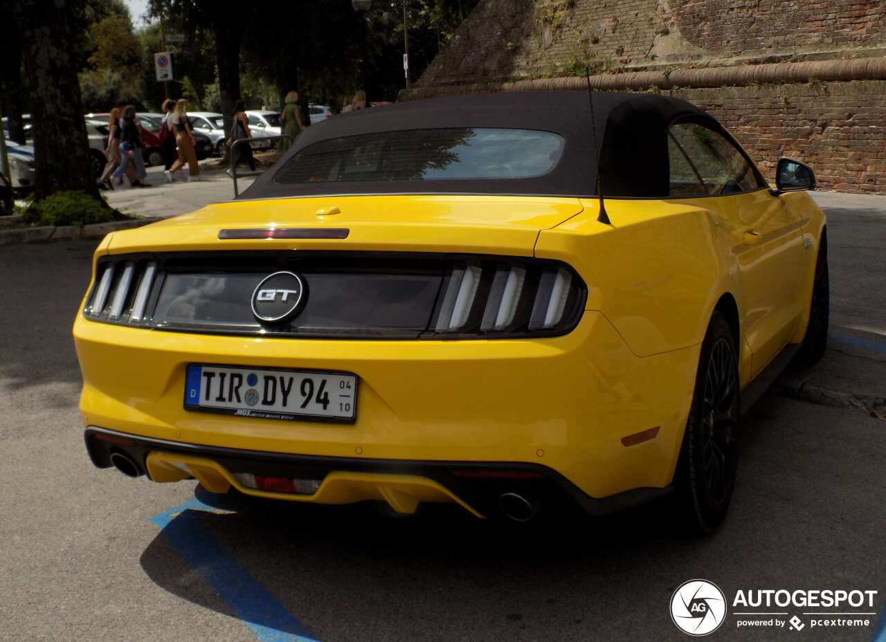 Ford Mustang GT Convertible 2015