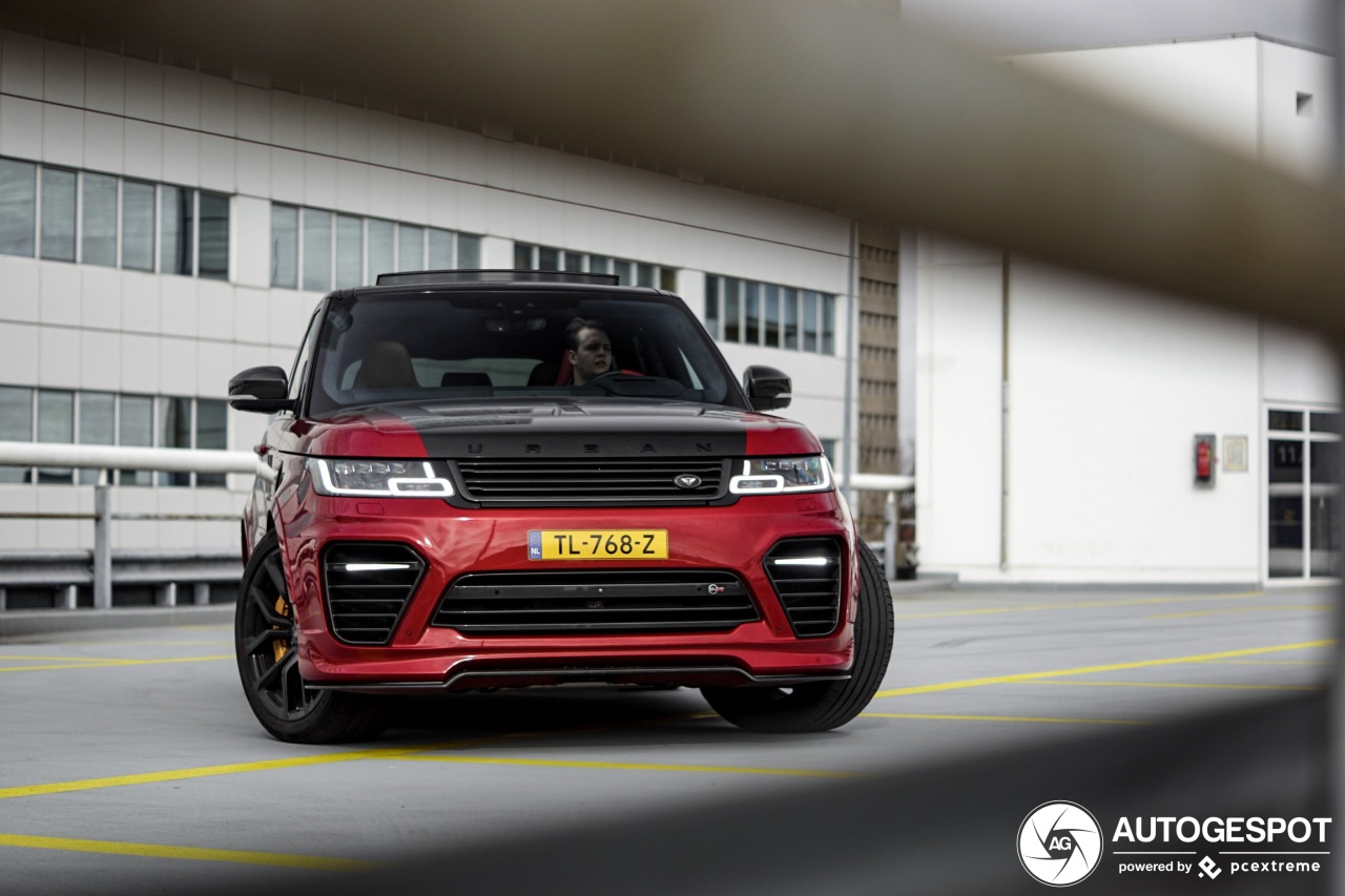 Land Rover Urban Range Rover Sport SVR 2018