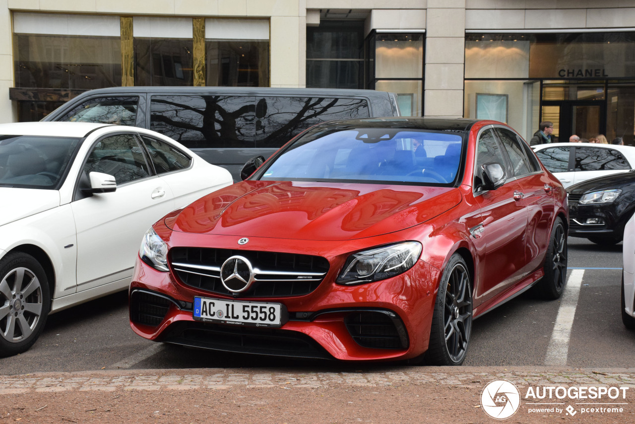 Mercedes-AMG E 63 S W213