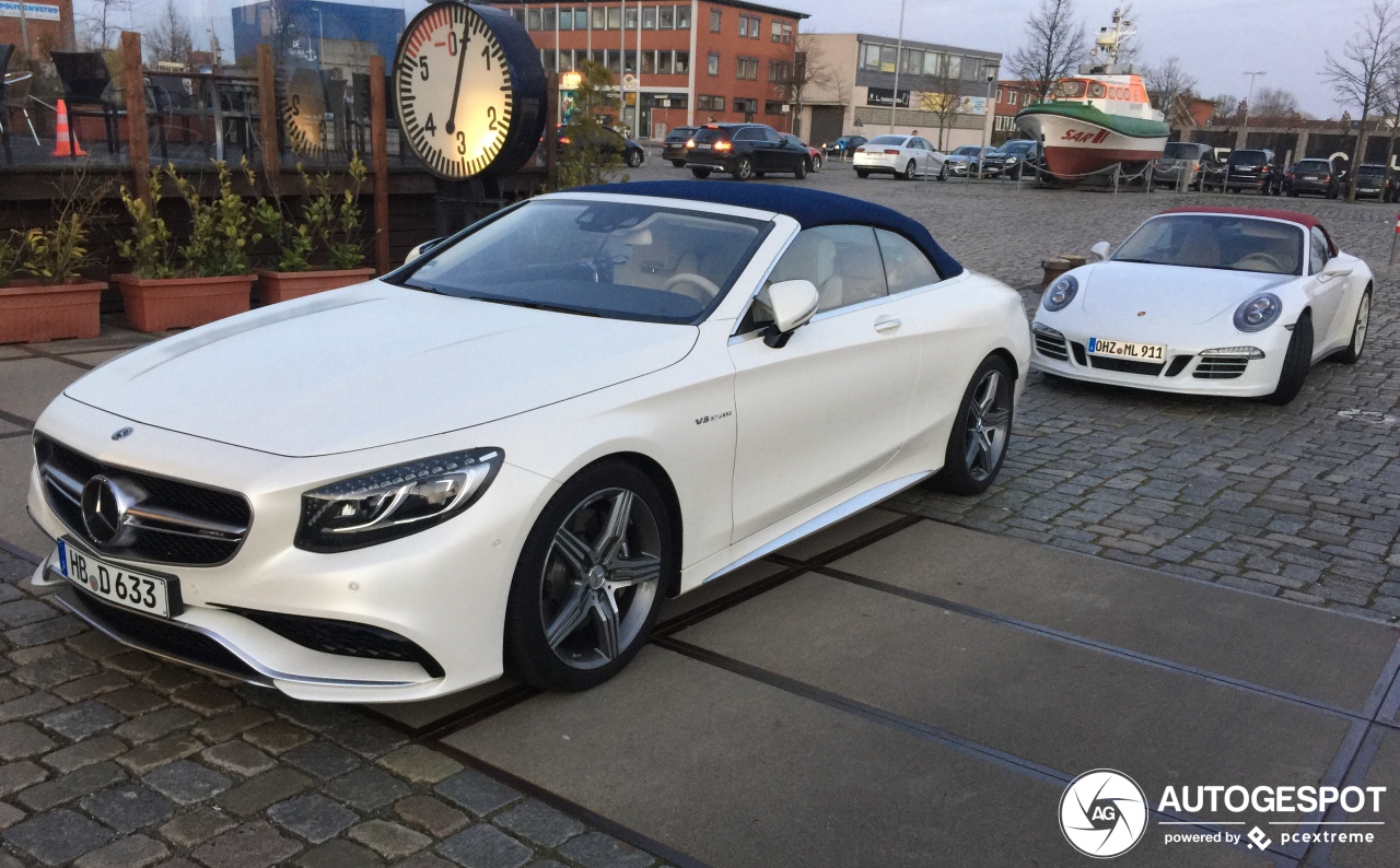 Mercedes-AMG S 63 Convertible A217