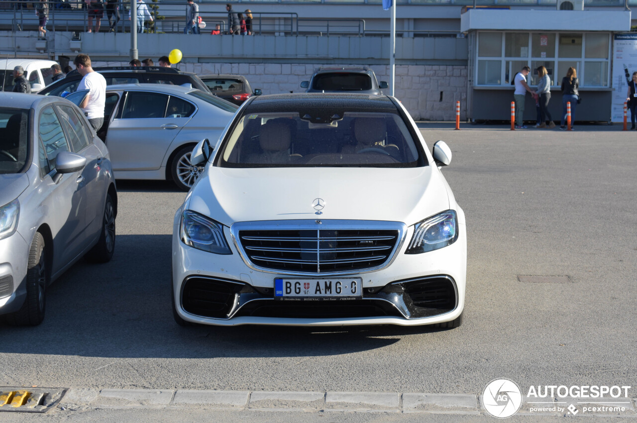 Mercedes-AMG S 63 V222 2017