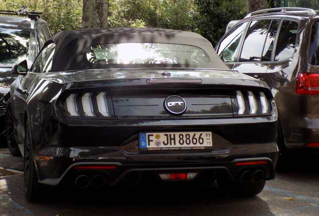 Ford Mustang GT Convertible 2018