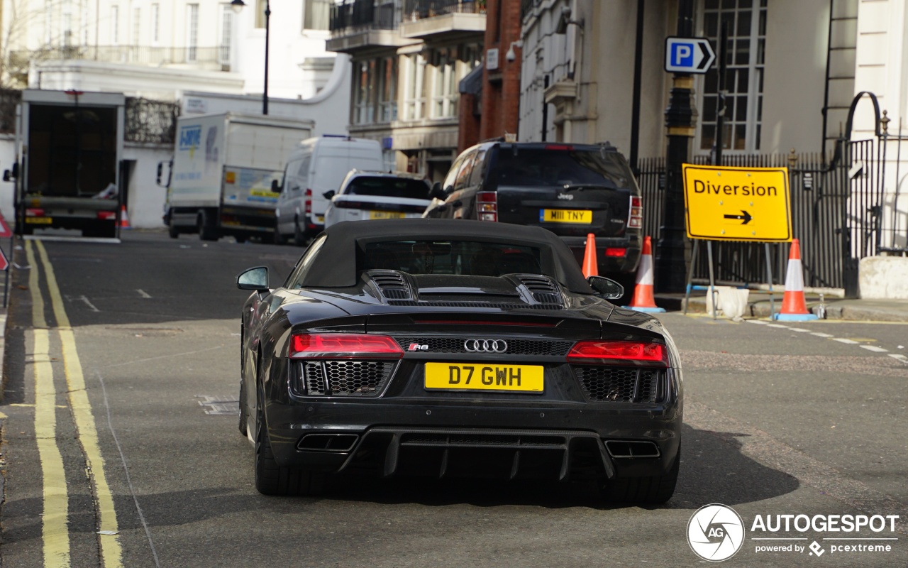 Audi R8 V10 Plus Spyder 2017